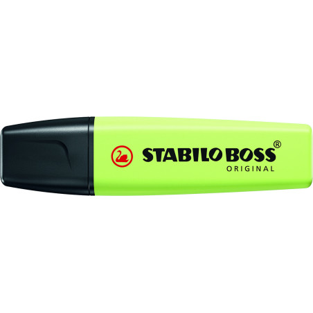 MARCD. FLUORESCENTE STABILO BOSS PASTEL LIMA