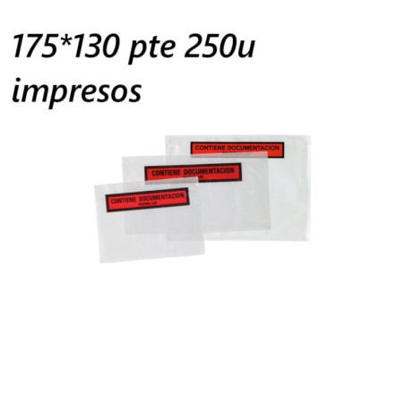 SOBRE ADHESIVO SAM PACKING LIST 175*130 PTE 250U 999005