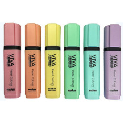 MARCD.FLUOR MOLIN PASTEL 6 COLORES BLISTER RTFF240-06P-W