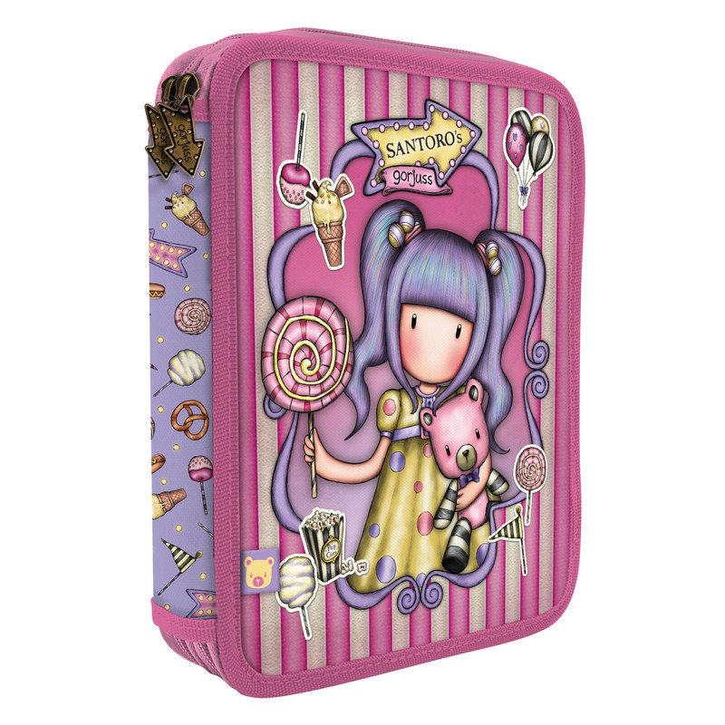 PLUMIER DOBLE 46 PIEZAS GORJUSS™ FAIRGROUND "FIRST PRIZE" SAFTA23 ENERO 688GJ22