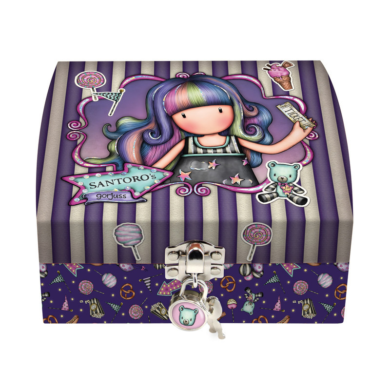 CAJA JOYERO CON CANDADO GORJUSS™ FAIRGROUND "UP AND AWAY" SAFTA23 ENERO 701GJ13