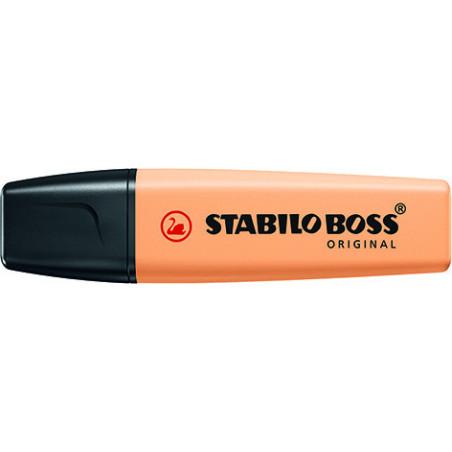 MARCD. FLUORESCENTE STABILO BOSS PASTEL NARANJA