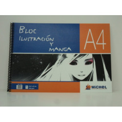 BLOC PAPEL MCH ILUSTRACION Y MANGA A-4 21*29,7 200G BLOC 20H REF.1298