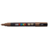 MARCADOR UNI-BALL POSCA PC-3M PUNTA REDONDA 0,9-1,3MM MARRON -21-