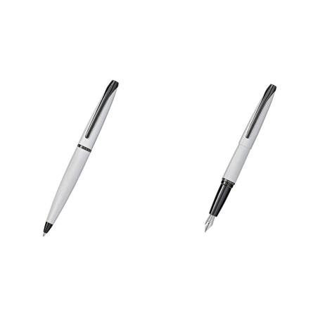 JUEGO BOLIGRAFO PLUMA CROSS ATX CROMADO 887-43MS