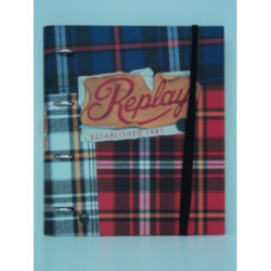 CUADERNO EUROPEAN A-4 4A RINGBOOK SENFORT15 REPLAY GIRLS 81045 ^
