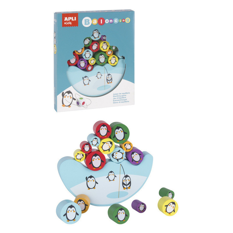 JUEGO APLI BLOQUES MADERA BALANCING GAME EQUILIBRIO REF 17203