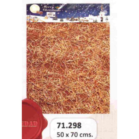 SUELO PAJA HOJA 50*70 71298 ^