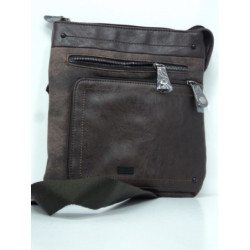 BOLSO MATTIES JUVENIL REPORTERO POLIPIEL CAFE 28CM 6684 ^