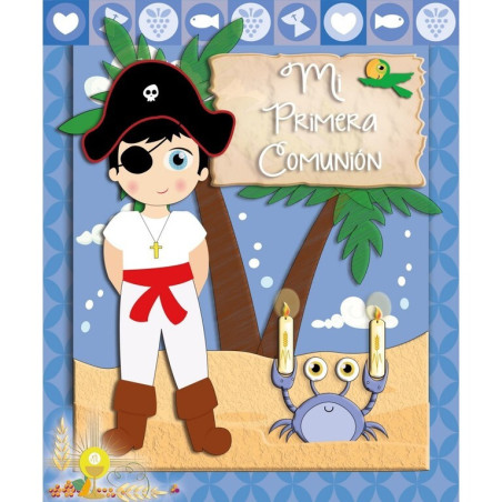 LIBRO COMUNION ARGU NIÑO PIRATA 39961