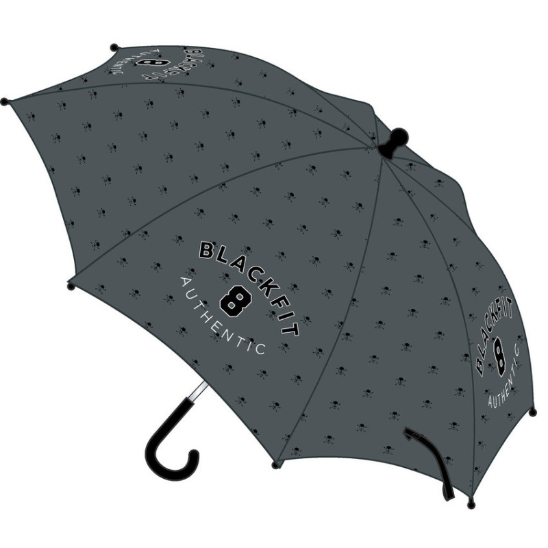 PARAGUAS MANUAL 48 CM BLACKFIT8 "SKULL" 342241119 *48 SAFTA22