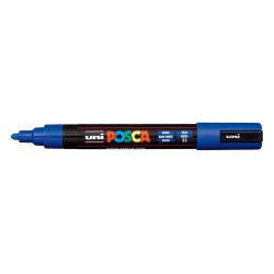 MARCADOR UNI-BALL POSCA PC-5M PUNTA REDONDA 1,8-2,5MM AZUL -33-