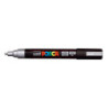 MARCADOR UNI-BALL POSCA PC-5M PUNTA REDONDA 1,8-2,5MM PLATA -26-