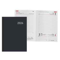 AGENDA PARIS POESSA26 D/P 15X21 NEGRA CAS 2026 356400