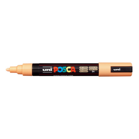 MARCADOR UNI-BALL POSCA PC-5M PUNTA REDONDA 1,8-2,5MM NARANJA CLARO -54-
