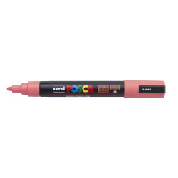 MARCADOR UNI-BALL POSCA PC-5M PUNTA REDONDA 1,8-2,5MM ROSA CORAL -66-