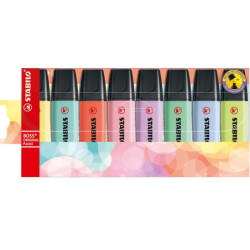 MARCD. FLUORESCENTE STABILO BOSS ORIGINAL PASTEL - caja 8 UDS