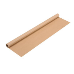 PAPEL KRAFT VERJURADO 70 G MARRON ROLLO 1*3M FABRISA