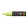 MARCADOR UNI-BALL POSCA PC-8K BISEL GRUESO 8MM FLUOR AMARILLO -F2-