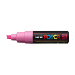 MARCADOR UNI-BALL POSCA PC-8K BISEL GRUESO 8MM FLUOR ROSA -F13-