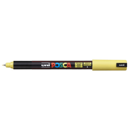 MARCADOR UNI-BALL POSCA PC-1MR PUNTA EXTRA FINA 0,7MM AMARILLO UNIDAD -2-