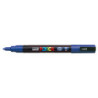 MARCADOR UNI-BALL POSCA PC-3M PUNTA REDONDA 0,9-1,3MM AZUL -33-