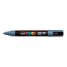 MARCADOR UNI-BALL POSCA PC-5M PUNTA REDONDA 1,8-2,5MM GRIS PIZARRA -61-