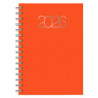 D08-DIETARIO BASE WIRE'O ITAL26 2026 PREMIUM NARANJA-B35 D/P 14’5X20’5 CM ESPIRAL 0D0858B35