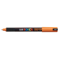 MARCADOR UNI-BALL POSCA PC-1MR PUNTA EXTRA FINA 0,7MM NARANJA -4-