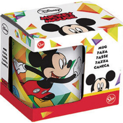 TAZA GRANDE 325ML MICKEY MOUSE "HAPPY SMILES" SAFTA25 ENERO 78121