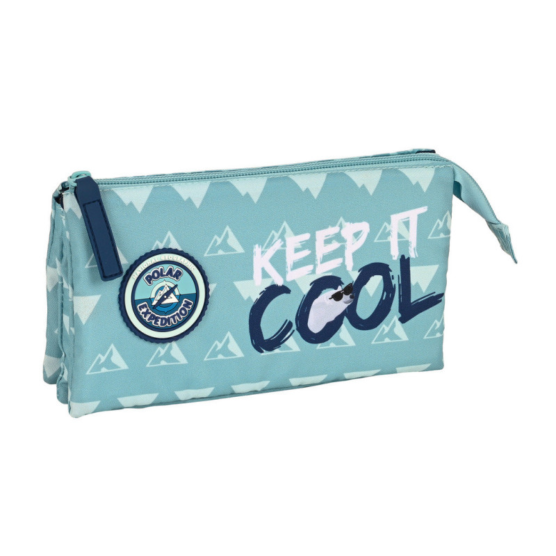 PORTATODO TRIPLE RECICLABLE NATIONAL GEOGRAPHIC "BELOW ZERO" 812109744 12*22 SAFTA22