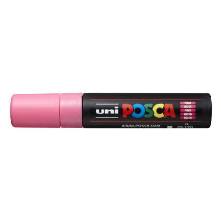MARCADOR UNI-BALL POSCA PC-17K BISEL EXTRA GRUESO 15MM ROSA -13-