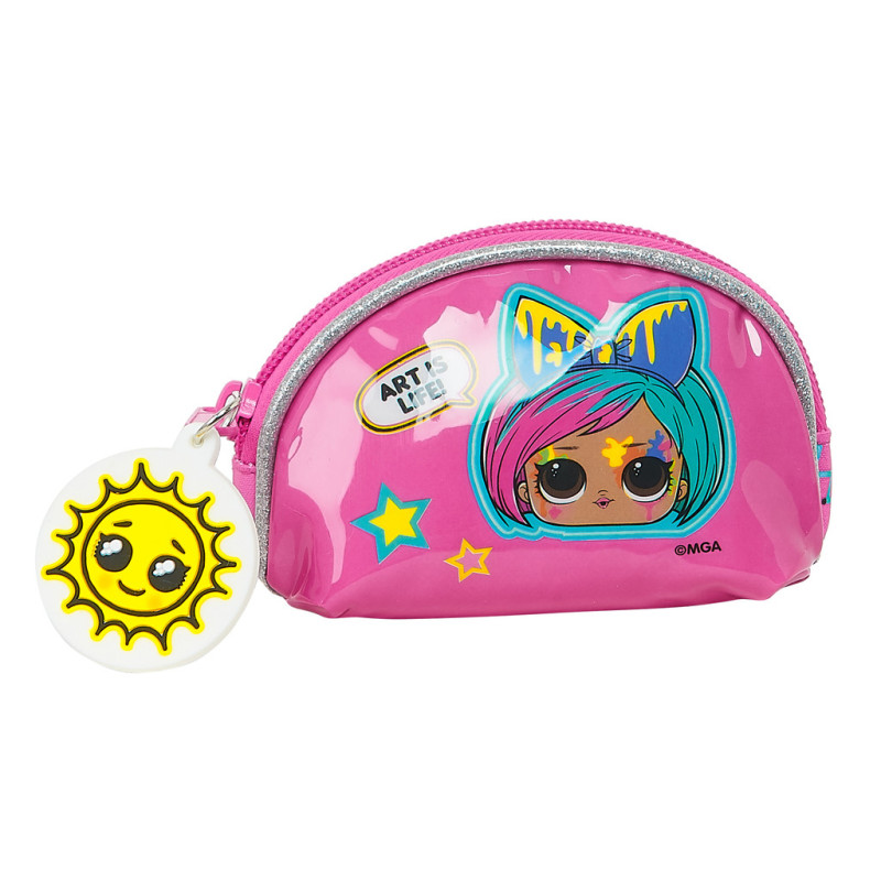MONEDERO XS LOL SURPRISE! "ART CLUB" 812120725 7*9,5 SAFTA22