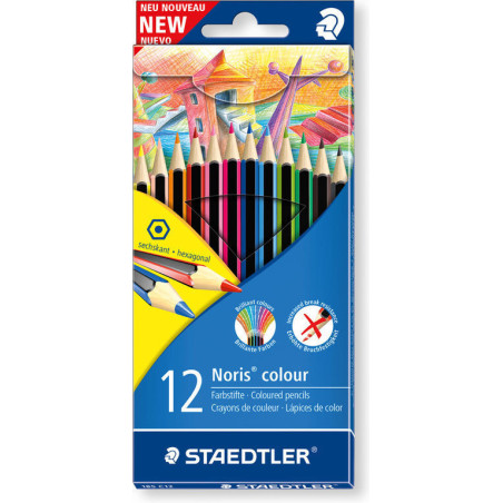 LAPIZ STAEDTLER CARTON 12C  RECICLADO WOPEX  185C12