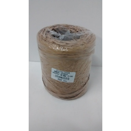 CINTA RAFIA  4MM 200YD NATURAL