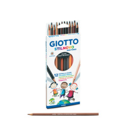 LAPIZ GIOTTO STILNOVO 12C FILA SERIE SKIN TONES 25740000