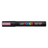MARCADOR UNI-BALL POSCA PC-5M PUNTA REDONDA 1,8-2,5MM ROSA METALICO -M13-