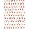 PAPEL REGALO 50*70 ARGU TURNOWSKY NAVIDAD OSITOS REGALOS PTE 10H 38762 ^