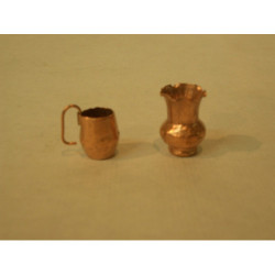 CANTAROS COBRE PEQUEÑOS C/2U OLIVER 01340 ^