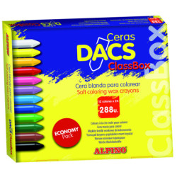 CERAS SCHOOLPACK 288u. (24u.X12 COLORES) DACS ALPINO