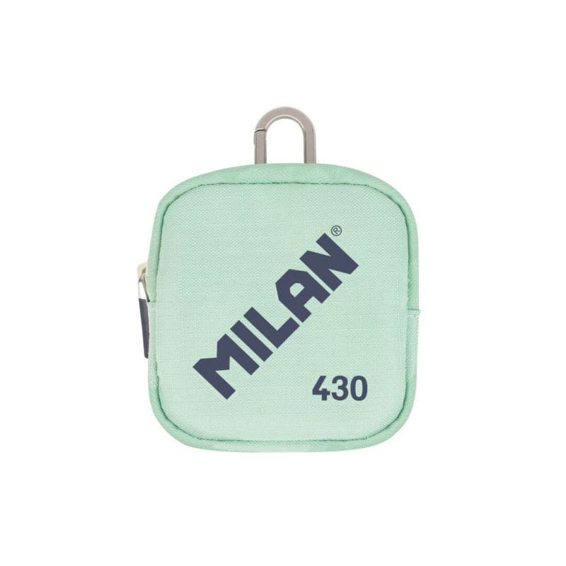 MONEDERO PEQUEÑO MILAN 430 SINCE 1918 VERDE 62104SNCGR