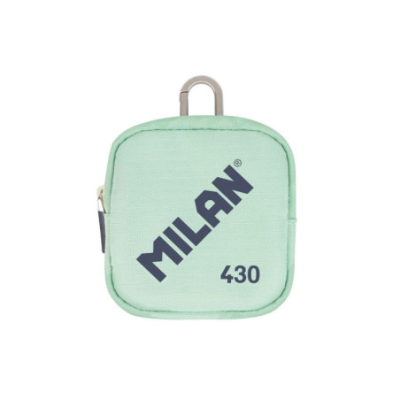MONEDERO PEQUEÑO MILAN 430 SINCE 1918 VERDE 62104SNCGR