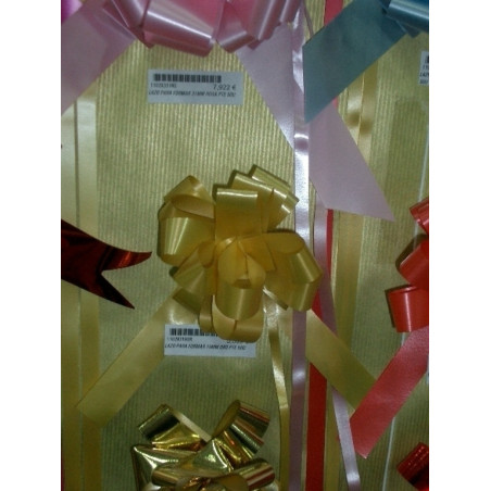 LAZO PARA FORMAR 19MM ORO PTE 50U