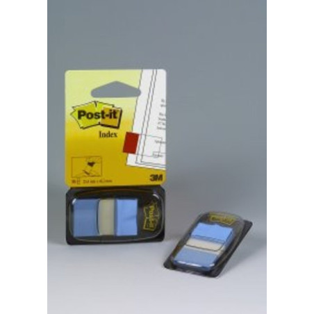 BANDERITA POST-IT 680 25*43MM AZUL BRILLANTE 3M