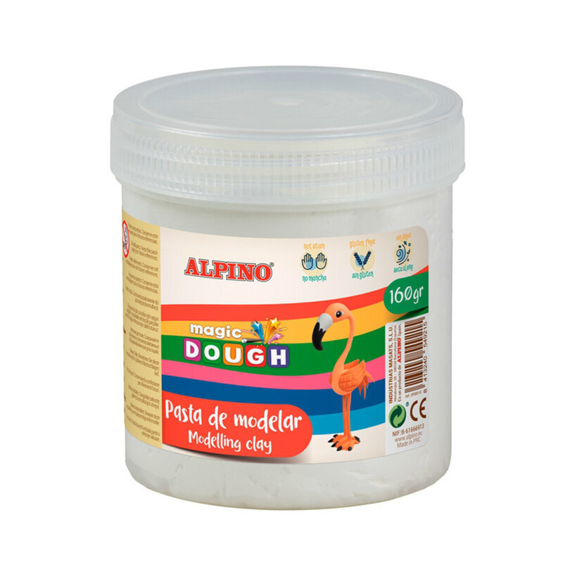 PASTA ALPINO MAGIC DOUGH CUBO 160GR BLANCO DP000143