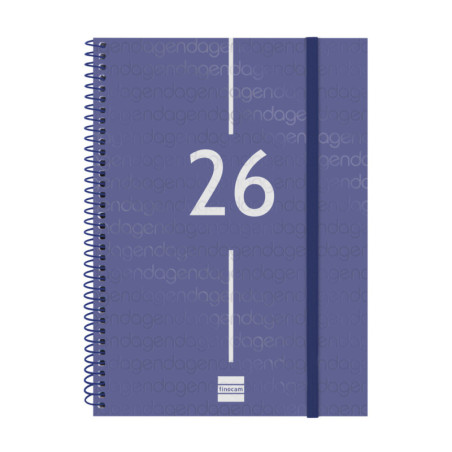 AGENDA YEAR E10 SVV 2026 AZUL+ FINOCAM26 742031026 162 X 14 X 212 MM