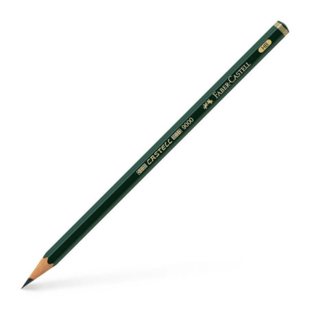 LAPIZ FABER-CASTELL 9000  DOCENA  HB