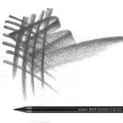 LAPIZ FABER-CASTELL PITT GRAFITO PURO 3B DOCENA