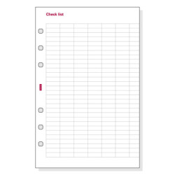 AGENDA RECAMBIO FINOCAM OPEN 500 CHECKLIST R501
