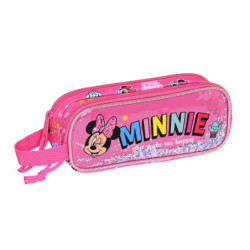 PORTATODO DOBLE MINNIE MOUSE "LUCKY" 812212513 8*21 SAFTA22